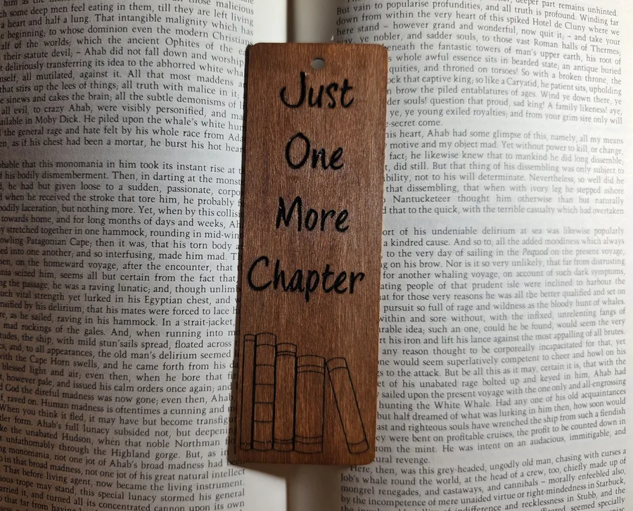 Just One More Chapter Smart Bookmark